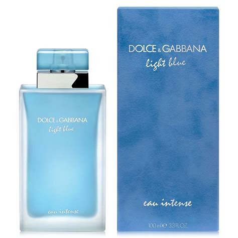 dolce gabbana light blue intense perfume|light blue intense for women.